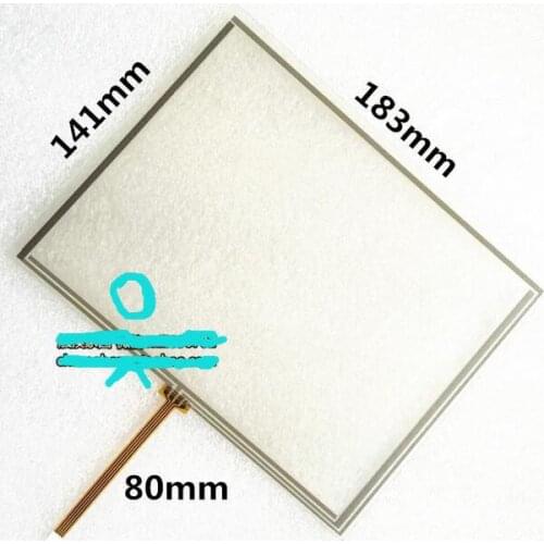 8inch touch screen 4 wire resistive touch screen 182*141mm
