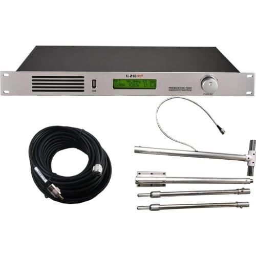 CZE-T2001 fm transmitter 200w 87-108MHz radio communication equipment wireless fm radio station transmitter