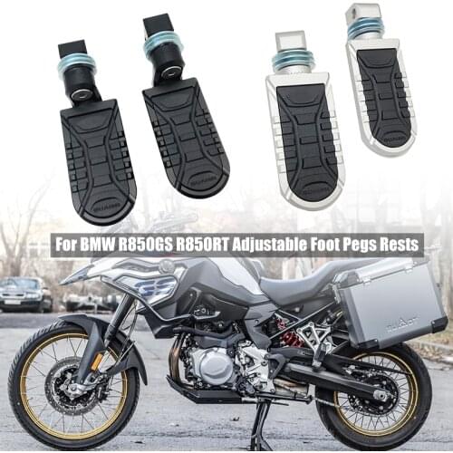 For BMW R850R 1994-2002 / R850GS 1998-2000 / R850RT Motorcycle Adjustable Rear Footrests Passenger Foot Pegs Rests