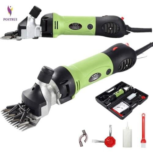 Electric Wool Shear Shearing Sheep Goats Clipper 220V Flexible Pet Hair Shearing Machine Cutter Wool Scissor Farm Supplies