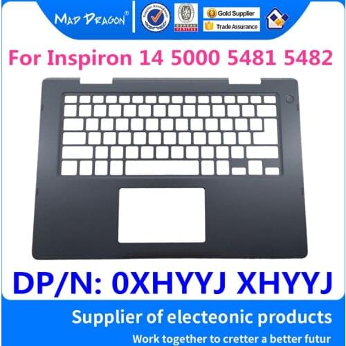 MAD DRAGON Brand Laptop NEW Palmrest Upper Cover Case Assembly For Dell Inspiron 14 5000 5481 5482 2 in 1 0XHYYJ XHYYJ 0XHYYJ
