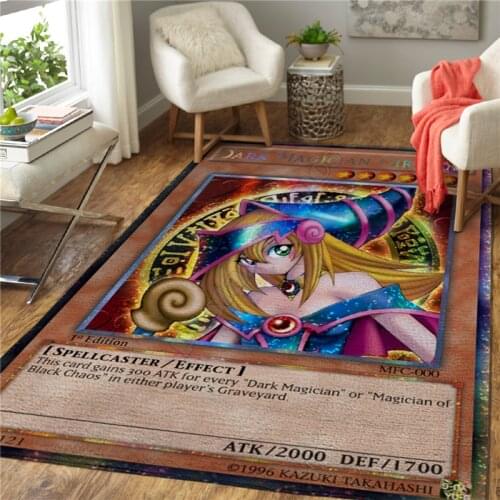 Anime character introduction Area Rug 3D All Over Printed Non-slip Mat Dining Room Living Room Soft Bedroom Carpet 01