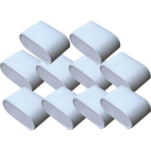 10pcs/pack Jewelry Accessories Soft Wristwatch Display Pad Simple Solid Showcases Watch Pillow Storage Box Home Faux Velvet