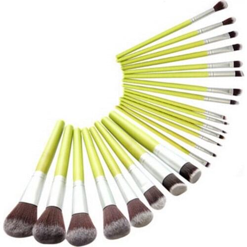 20sets 23pcs/set New Makeup Brush Set Cosmetics Facial Makeup Brushes Kit Foundation Fiber