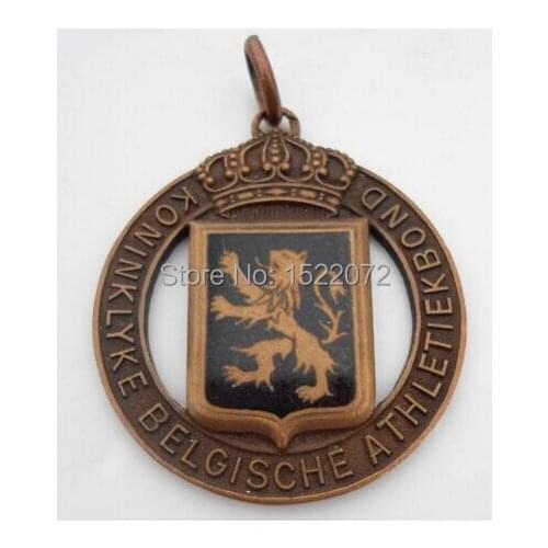 Low price ATHLETICS FEDERATION SPORT PRIZE MEDAL High quality ribbons medals custom made hot sales oem metal medals awards