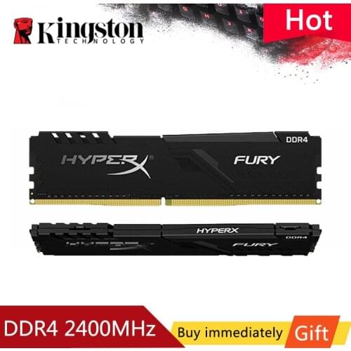 Kingston HyperX Fury Memory DDR4 4g 8g 16g 32g 2400MHz 2666Mhz 3200MHz 3600MHz DIMM memoria ram for desktop Free shipping