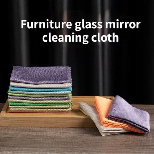 Wipe glass clean cloth fish-print fish scale rag absorbing water is not easy to remove hair kitchen smear stubborn stain cloth