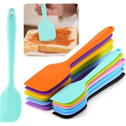 Cream Butter Spatula Silicone Non-stick Batter Mixer Scraper Kitchen Baking Tool