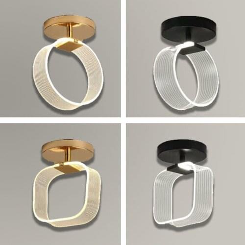 LED creative corridor lights modern minimalist hallway lights ceiling dining room living room bedroom study ceiling lights