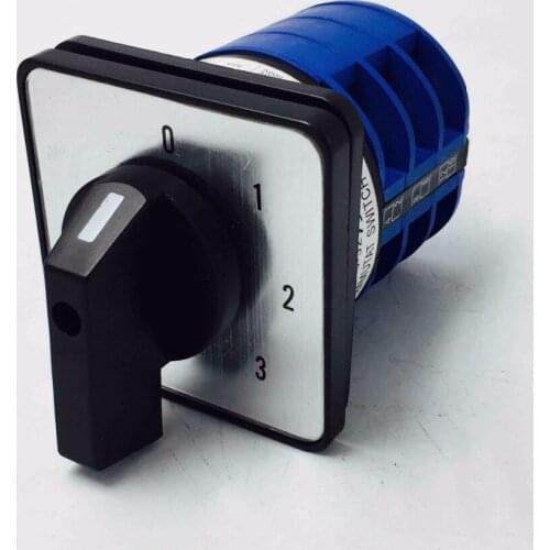 YMW26-32/3 Universal Change-over Switch 0-3 Archives Rotating Knob Switch 690V 3 Section An Electric Appliance