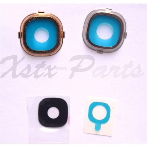 10PCS New For Samsung Galaxy S4 i9500 i9505 i337 Back Camera Glass Lens Ring Cover With Sticker Housing