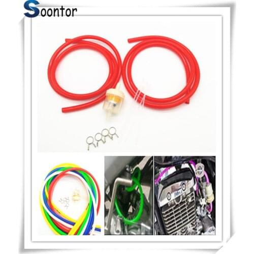 2M Motorcycle Fuel Hose Oil Tube Filter Rubber for Husqvarna TC85 TC125 TE125 TC250 TE250 300 FC250 450 FE250 501 S