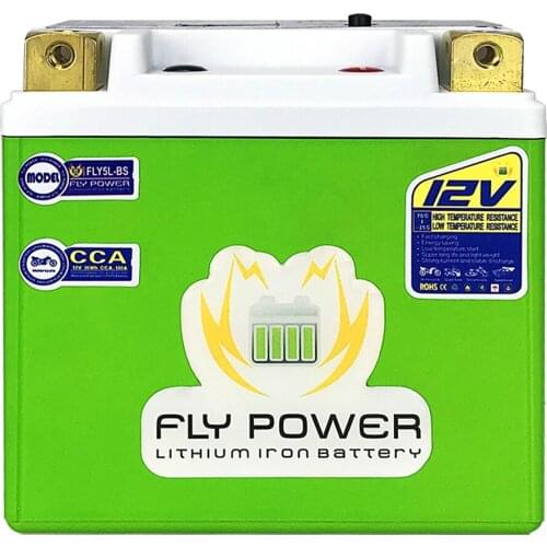 5L-BS 12V 3AH CCA 180A Lithium Phosphate Motorcycle Battery Low Temperature Resistant With Waterproof BMS LiFePO4 Motor Starte