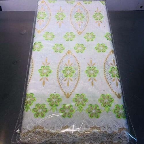 African Bazin Riche Fabric With Brode 100%cotton Fashion Dry Embroidery Basin Riche Brode Lace Jacquard Brocade Fabric 5Yards