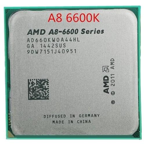FREE SHIPPING A8 6600K A8-6600K 3.9GHz Socket FM2 32nm TDP 100W AD660KWOA44HL quad Core Desktop scrattered pieces