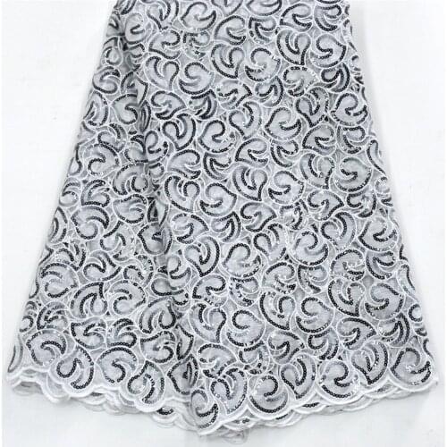 Noble French Sequins Tulle Lace Fabric 2020 High Quality Fushia African Organza Lace Fabric Nigerian Lace Fabrics For Dress ZDDY