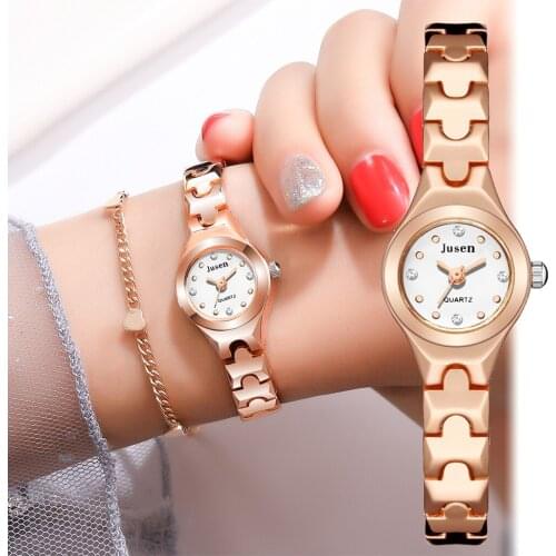 Fashion Simple Star Diamond Inlaid Stainless Steel Watch Ladies Quartz Watch часы женские relogio feminino montre femme