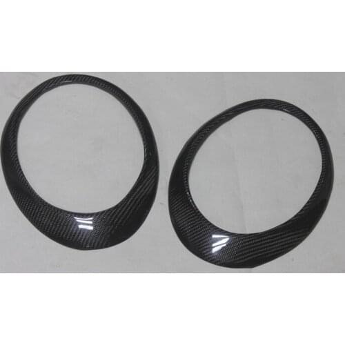 For Porsche 911 997 GT3 2005-2010 Carbon Fiber Lamp Frame Lamp Eyebrow Lampshade