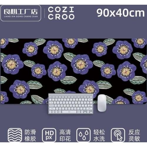 Mouse pad oversized wristband female cute ins wind power actually male non-slip and dirt-resistant desk mat Jian plate mat