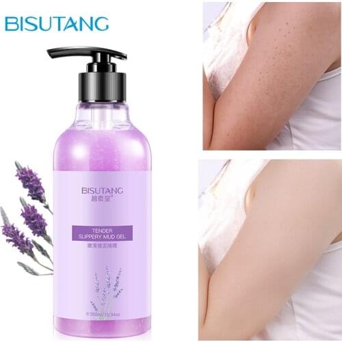 Cleansing Gel Mud Exfoliating Remove Dirt Dead Skin Care Tender Smooth Moisturizing Hydrating Mild Clean Wash Body Bath Cream P