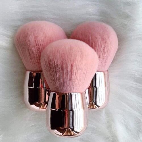 Single mushroom head loose powder brush, honey blush highlight makeup
