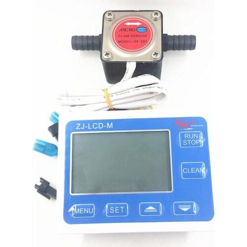 Oval gear flow meter oil flow sensor Hall flowmeter fuel gauge counter Milk chemicals paint detergent flow indicator G1/2 + LCD