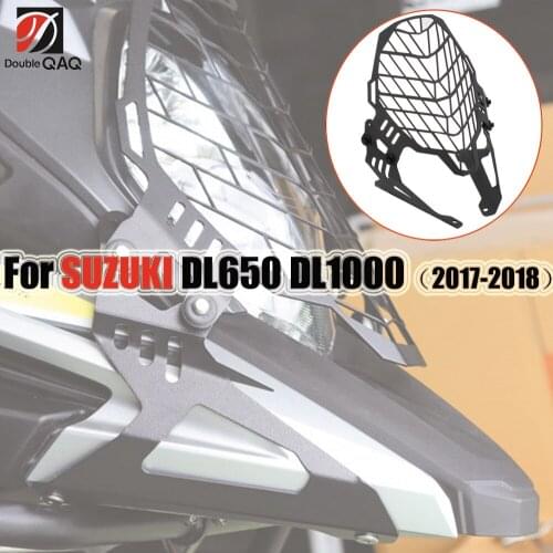 Motorcycle Headlight Head Light Guard Protector Cover Protection Grill For SUZUKI V-strom DL1000 V-STROM 1000 2017 2018 2019