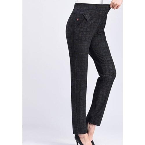 Женские брюки в клетку PPLMHU China At AliExpress