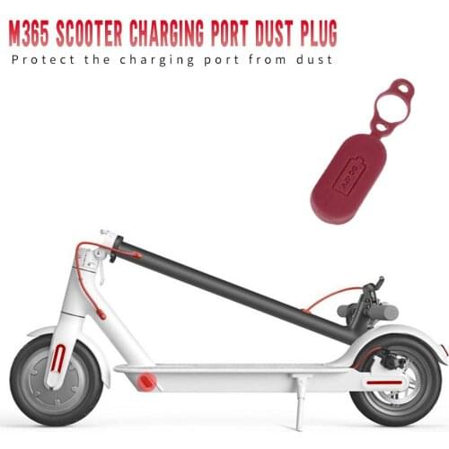 Rubber Charge Port Cover Dust Plug Silicone Cap Cycling Part For XIAOMI M365 Electric Scooter Home Electric vehicle Accessories