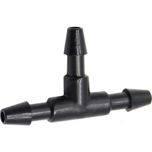 1/8" water tee Connector water splitter 4/7 3/5 hose garden irrigation tee barb Drip Irrigation Fittings 30 Pcs