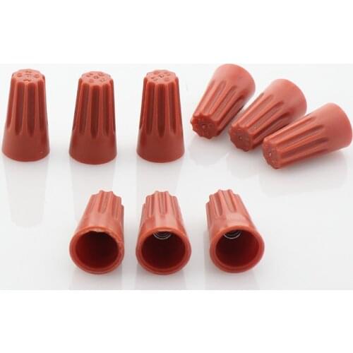 Spiral wire joints P4 500pcs / bag closed terminal spring- wire connection terminal cap rotating cap