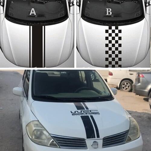 Car Styling Vinyl Racing Sports Stickers Car Head Decal for Nissan Juke Qashqai J11 J10 trail T32 T31 Honda Civic Fit dio 2019