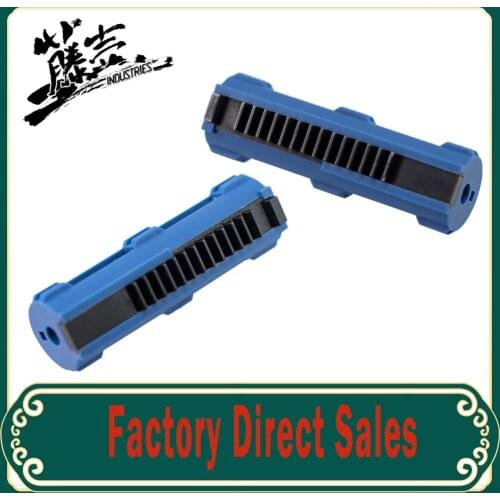 Tactical Blue Fiber Reinforced Full Steel 14/13 Teeth Piston For Airsoft M4 AK G36 MP5 Gearbox Ver 2/3 AEG Hunting Accessories