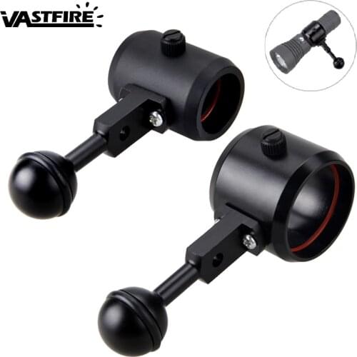 24mm/30mm Universal Ball Joint Bracket Arm for Buoyancy fill light lamp holder diving torch flashlight Mount