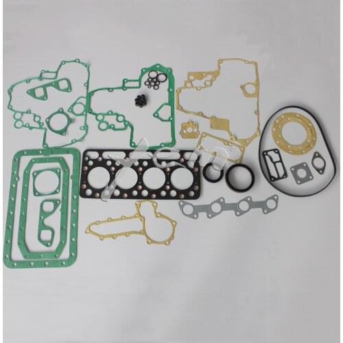 For Kubota engine parts V1502 full gasket set with cylinder head gasket