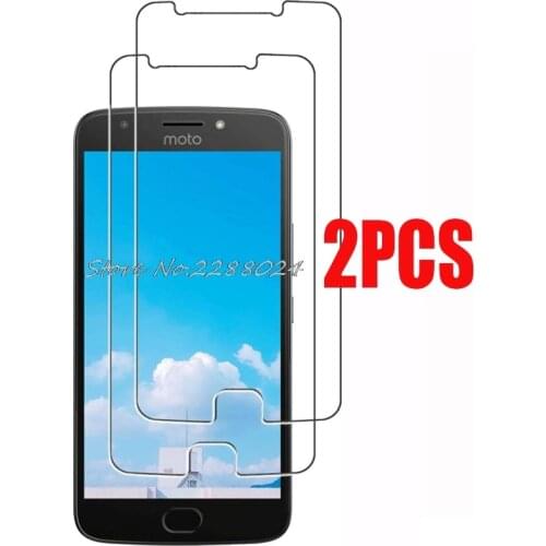 2PCS FOR Motorola Moto E4 Plus Tempered Glass Protective on Moto E4 XT1771 XT1770 XT1773 Screen Protector Glass Film Cover