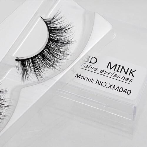 1 pairs natural false eyelashes fake lashes long makeup 3d mink lashes eyelash extension mink eyelashes for beauty