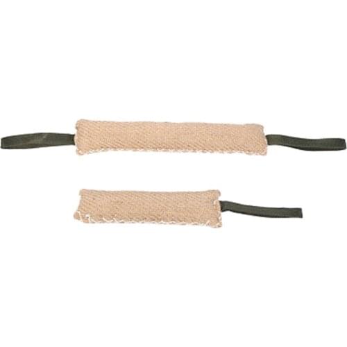 1PCS Dog Bite Tug Toy Dogs Training Playing Toys Pet Chewing Teeth Cleaning Interactive For Police With 2 Handles 2Size