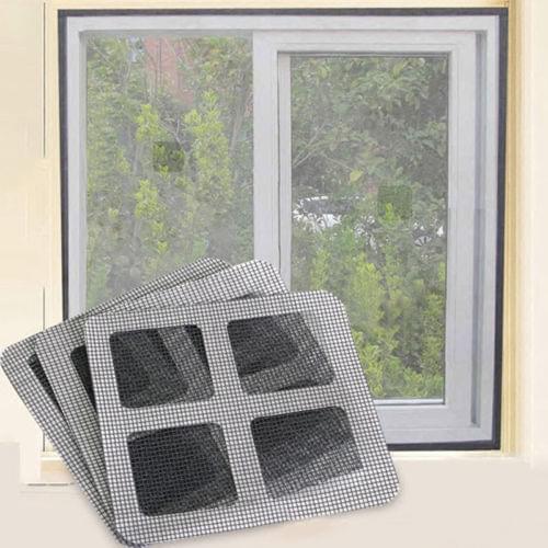 3Pcs Mosquito Screen Net Anti-Insect Fly Bug Mosquito Door Window Net Mesh Repair Screen Patch Kit Self Adhesive Repair Tape