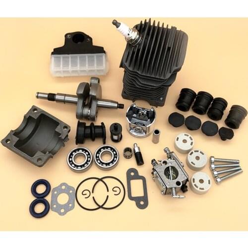 42.5MM Chainsaw Parts Engine Motor Assembly Cylinder Piston Carburetor AV Buffer For Stihl MS250 MS230 025 023 MS 250 230 Spares