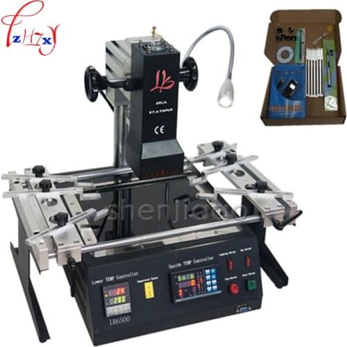 1piece Infrared BGA Rework Station LY IR6500 V.2, bigger preheat area 240*200mm, USB port