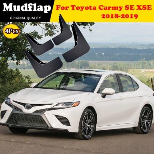 Molded Car Mud Flaps For Toyota Camry 2018 2019 Base SE XSE XV70 Splash Guards Mudguards Fender Styling 4Pcs