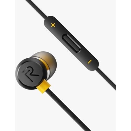 RMA155 Realme Buds 2 Bass Earphones 3.5mm In-Ear Earbuds Magnetic With Mic Wired Headset For Realme 6 Pro 6i 7i X2 GT Smartphone