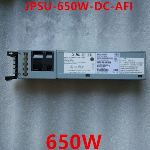 Almost New PSU For Juniper QFX5100-48T 48S 650W Power Supply FSA016 JPSU-650W-DC-AFI