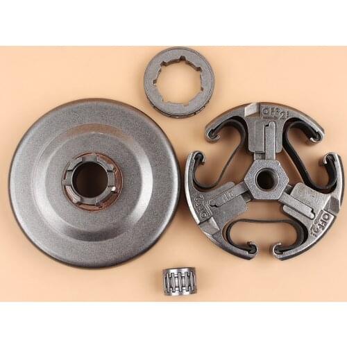 3/8" 7T Clutch Drum Sprocket Rim Bearing Kit For HUSQVARNA 61 66 162 266 268 272 268XP 272XP Chainsaw Spare Parts