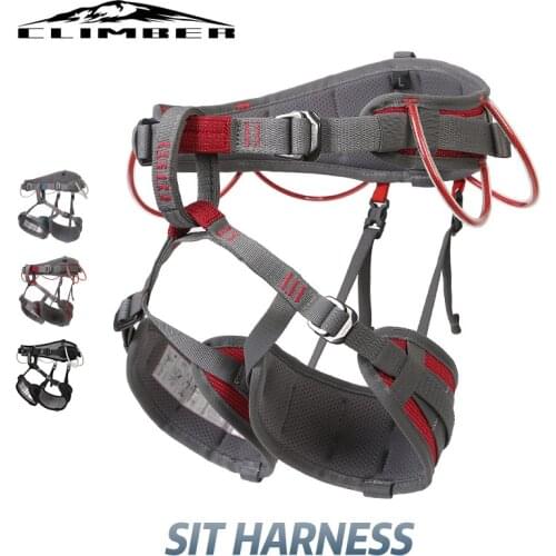 Camping Half Safety Belt Rock Climbing Outdoor Expand Training Half Body Harness Protective Supplies Survival Equipment