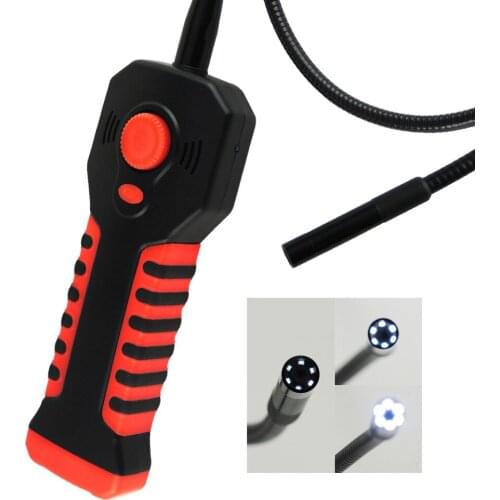 Handheld Endoscope Borescope Inspection Camera Wireless WIFI 20M Range with 6 LED, iOS/ Android HD 80cm & 8.5mm Cable