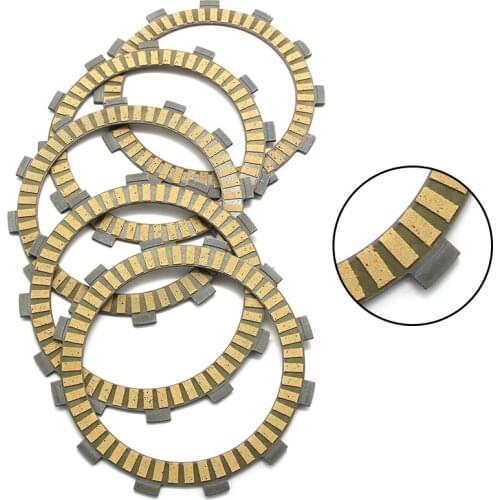 Steel Plate Disc Springs Clutch Friction Plates For Yamaha XS400 XS400J XS400K XS400RJ XS400RK OEM:341-16321-13 5 High quality