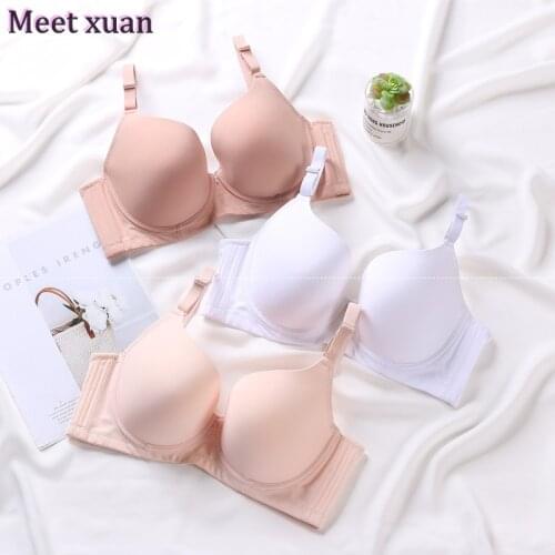 Ultra-thin Sexy Thin Cotton Cup Plump Big Top Bras for women underwear Big size lingerie bra