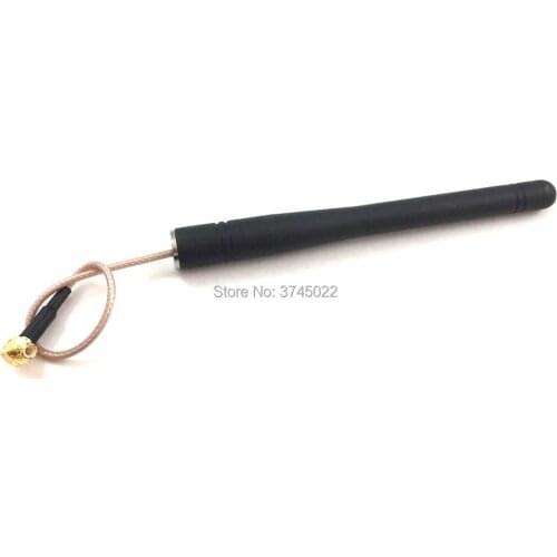 1pcs 433 mhz Antenna 2dbi With Mcx Connetcor 10cm Length With 10cm RG178 Cable